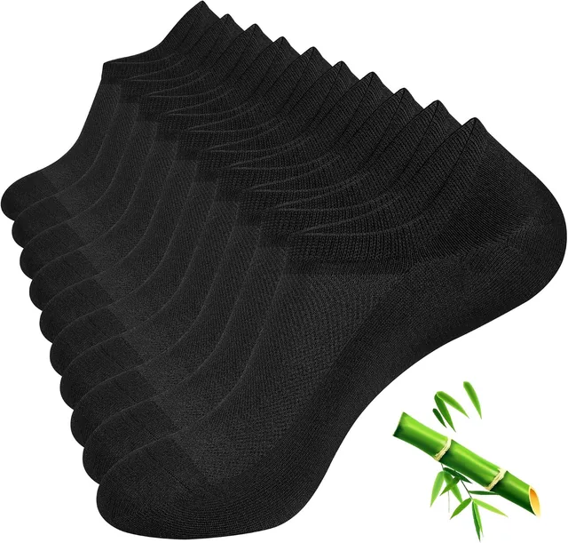 Men's Bamboo Rayon No Show Socks — selected product view