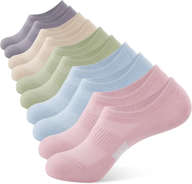 Women's No Show Cotton Socks — selected product view